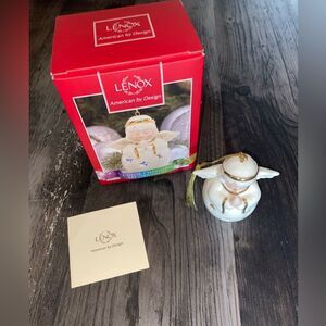 Lenox Light Up Angel Christmas Tree Ornament